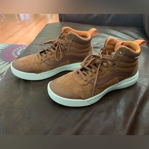 Vans brown suede 8M 9.5W unisex